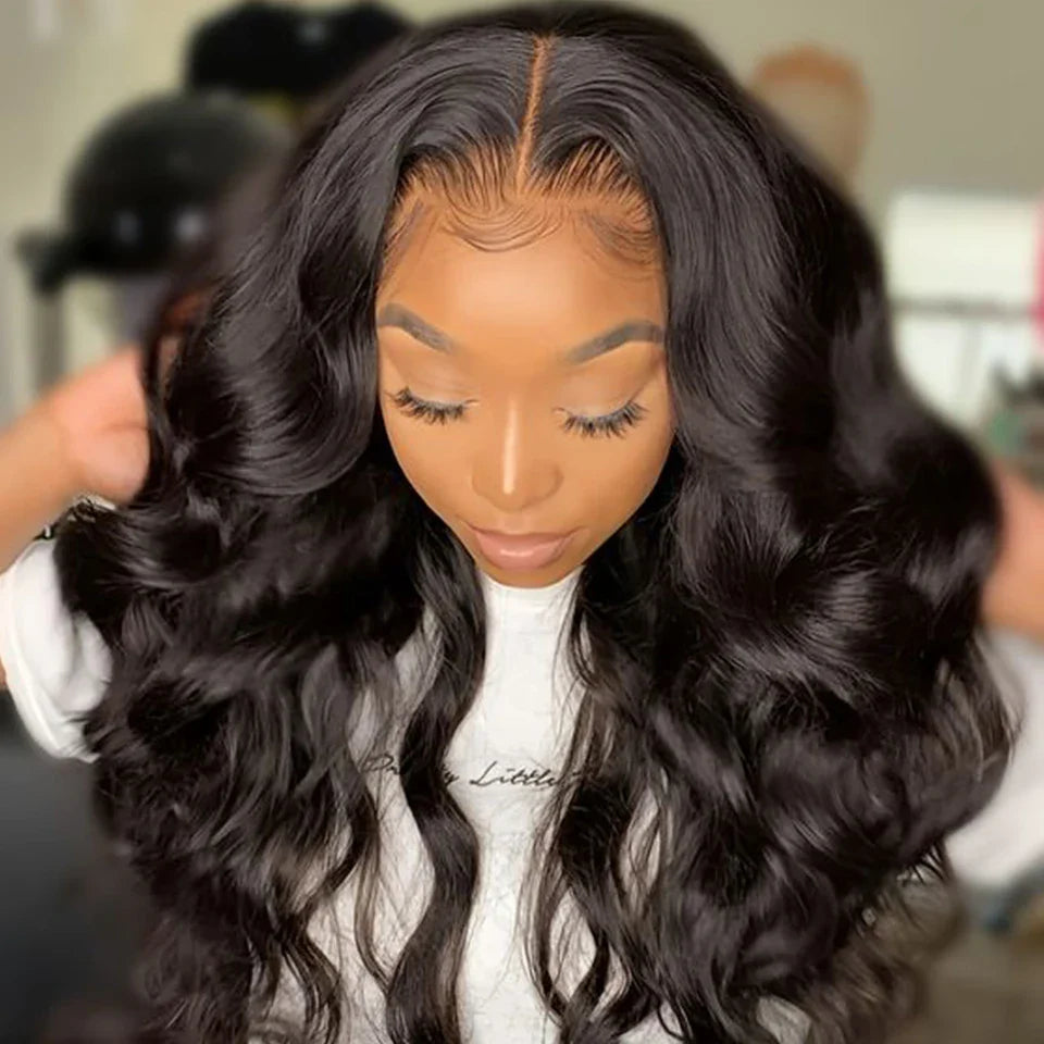 Indian Body Wave Transparent Wear-to-Go T-Part Lace Wig | Human Hair Lace Front (On Sale Clearance)
