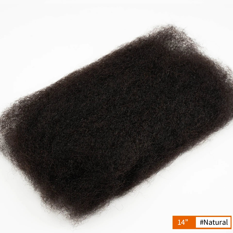TOP Selling Afro Kinky Bulk Braiding Hair Extensions | Rebecca Lightweight Natural & Colored Brazilian Remy Hair (Long-Lasting)