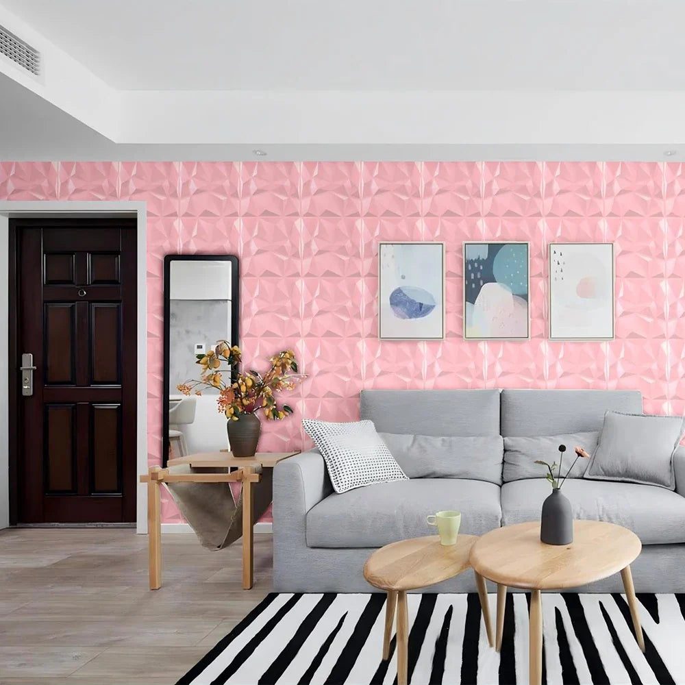30CM Wall Panel 3D Fluted Texture Panel Wall Decoration for Living Room Bedroom Hotel Office Wall Background Interior Wall Decor