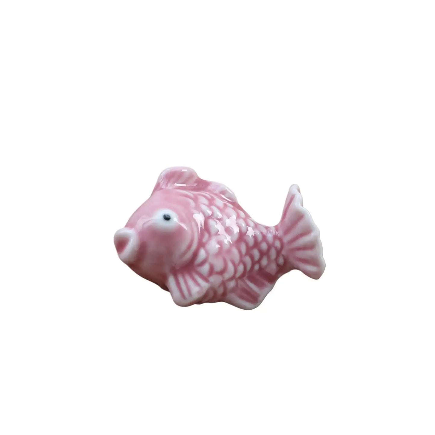 Restaurant Hotel Creative Cute Ceramic Fish Shaped Dinnerware Stand Chopsticks Holder Tableware Rack Chopstick Rest Decor Crafts