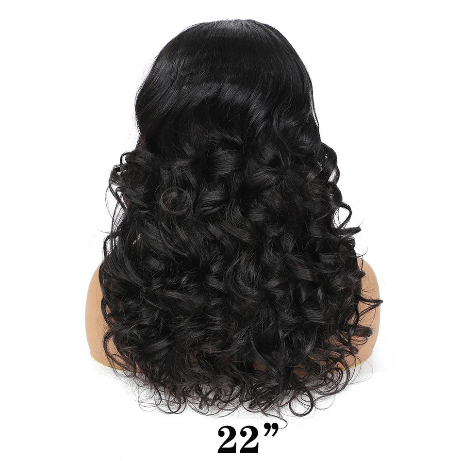 Vietnamese | 100% Human Hair | Bouncy Body Wave | HD Transparent Lace | Glueless | Wear And Go | Pre Plucked | Lace Closure Wigs