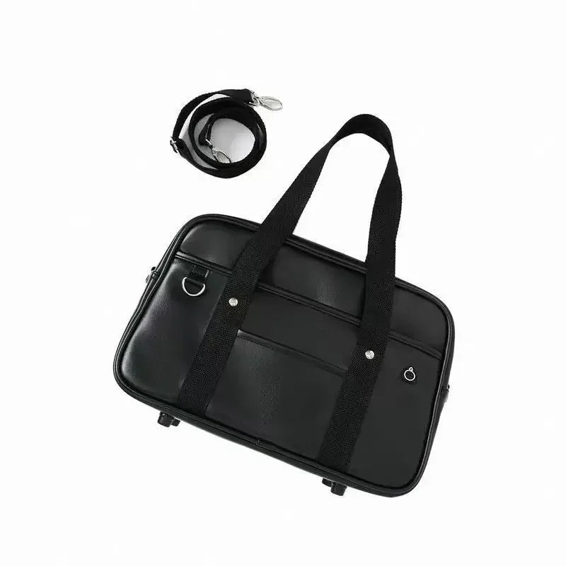 Japanese 2D Student JK Uniform Bag | Girl PU Backpack & COS Waterproof Shoulder Crossbody Bag