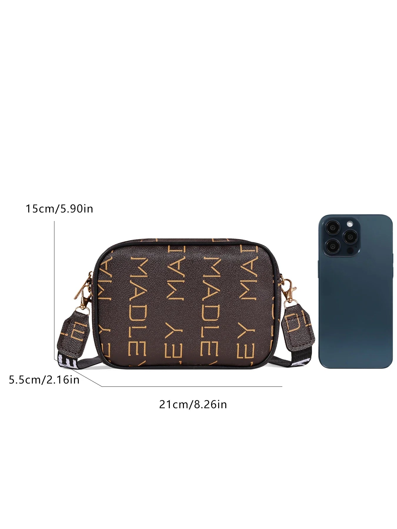 Fashion Multifunctional Small Crossbody Bag | Unisex Mini Wallet & Shoulder Bag for Daily Use & Travel (Plaid Pattern)