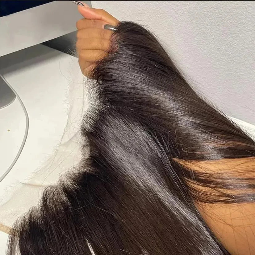 Straight & Body Wave HD Transparent Lace Frontal | 13x4 & 4x4 Lace Closure | Pre-Plucked Peruvian Human Hair