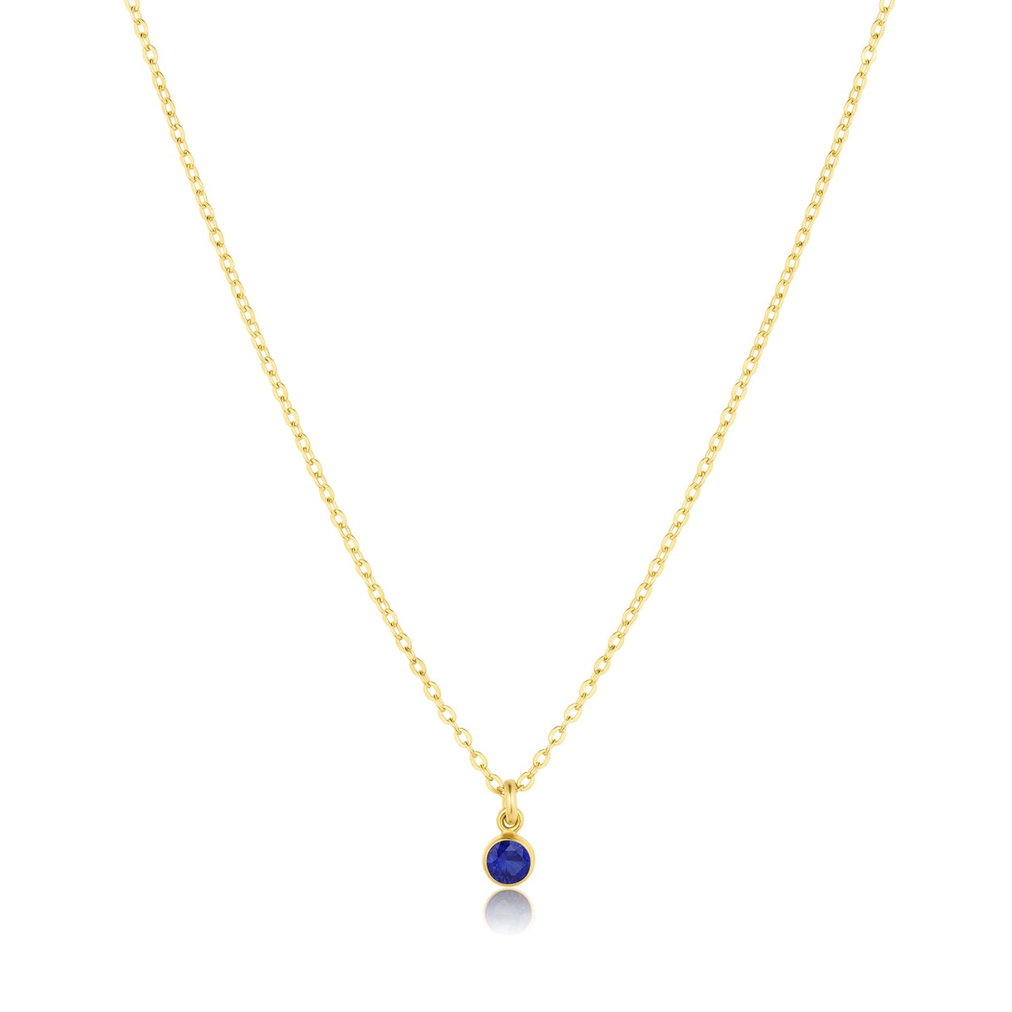 Birthstone Charm Necklace