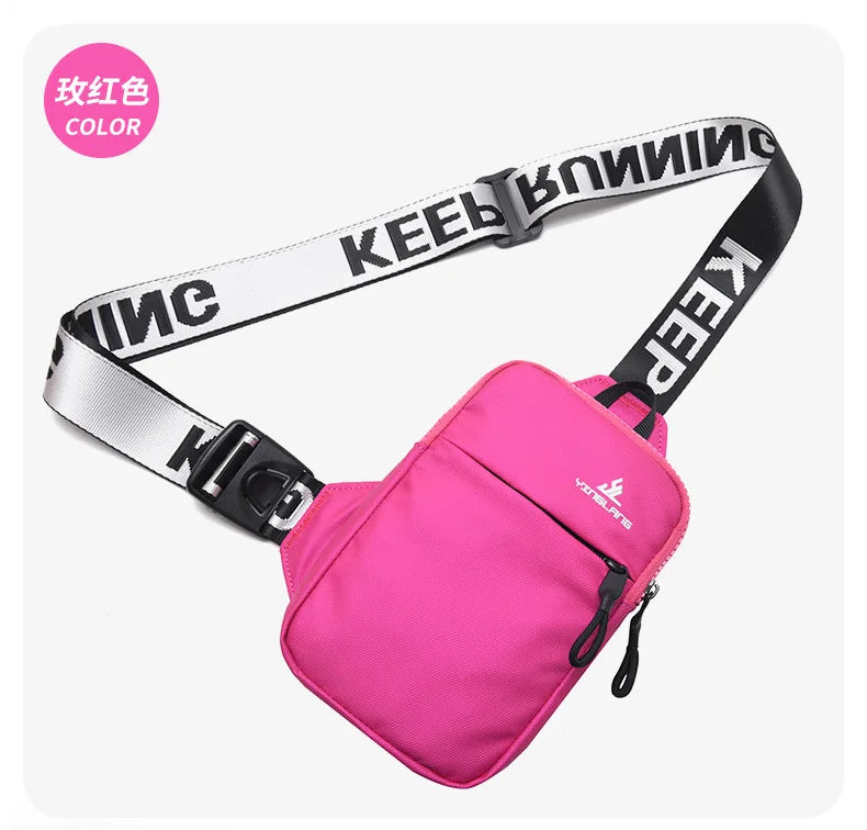 Small Chest Bag & Mobile Phone Bag | Outdoor Sports Mini Fashion Shoulder & Messenger Bag (Unisex Gift)
