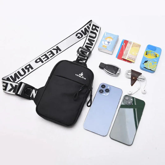 Small Chest Bag & Mobile Phone Bag | Outdoor Sports Mini Fashion Shoulder & Messenger Bag (Unisex Gift)