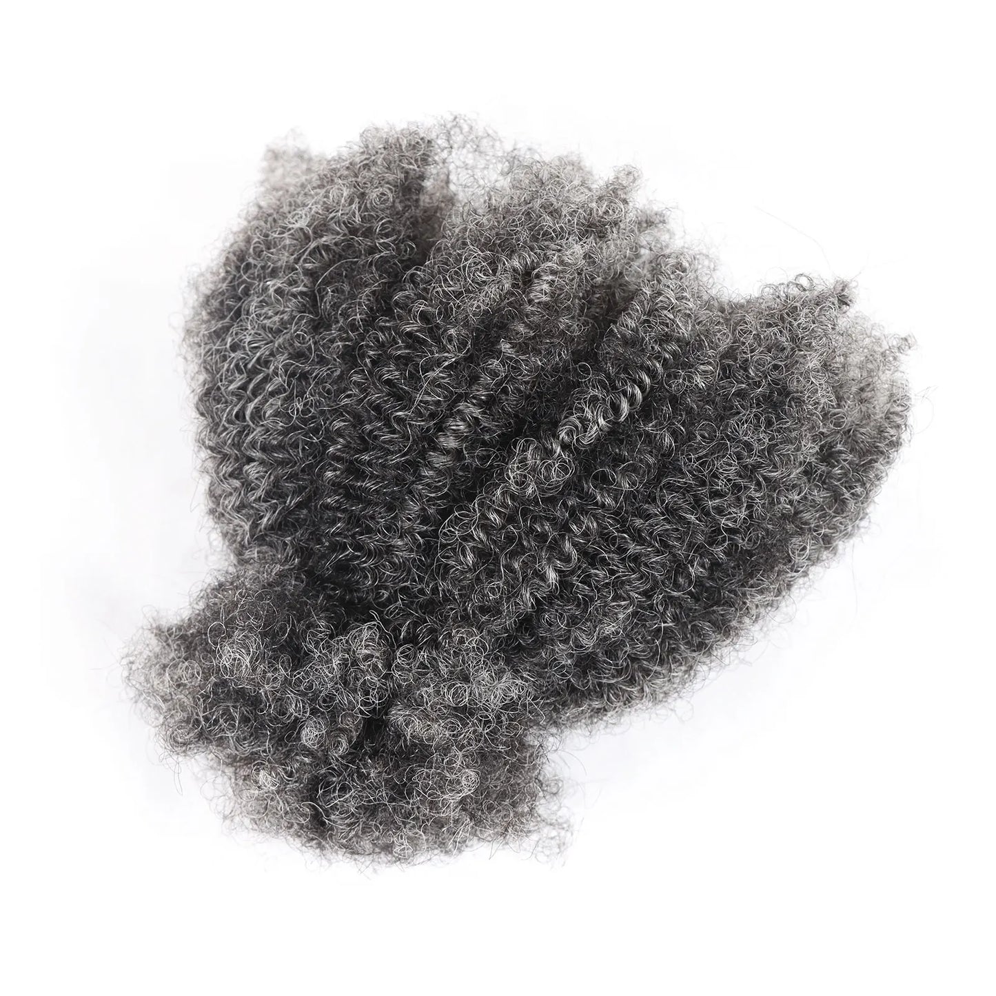 50g Afro Kinky Curly Bulk Human Hair | Braiding & Crochet Hair Extensions