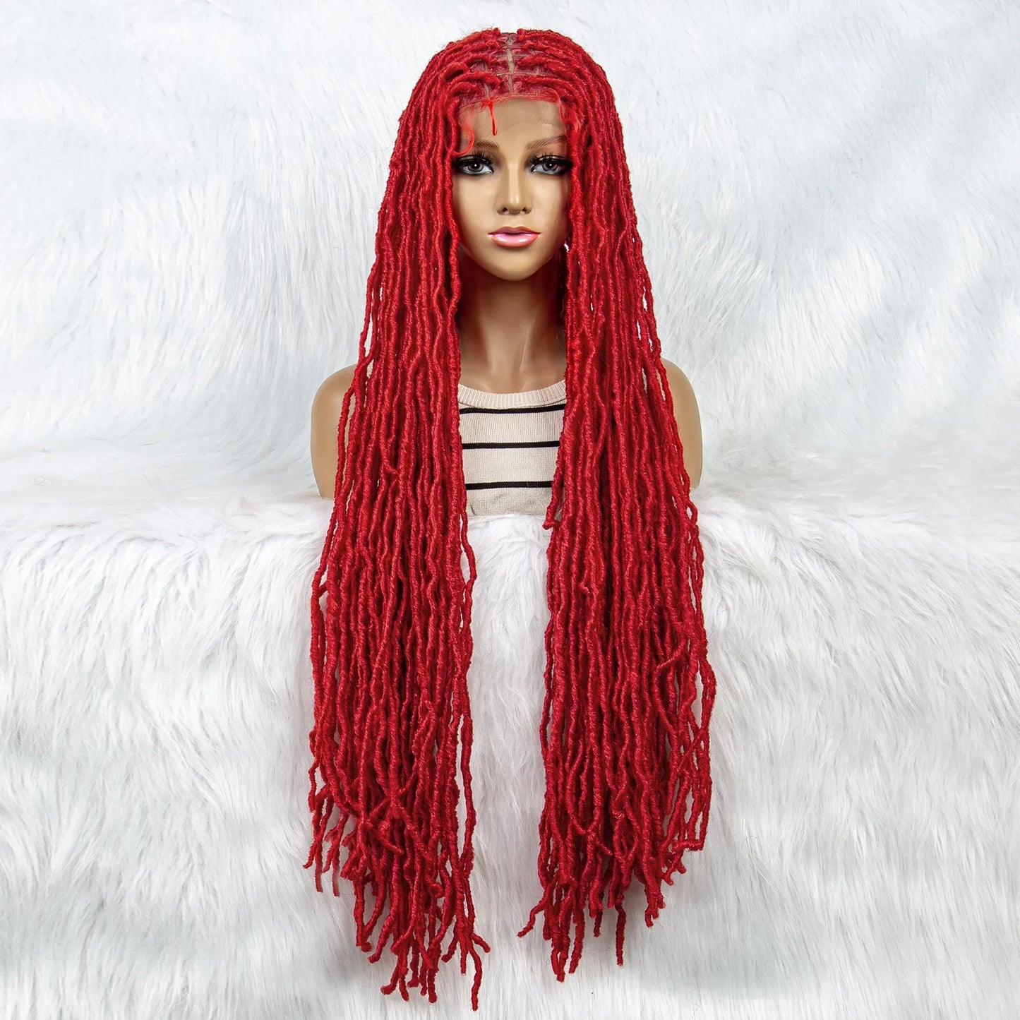 Dreadlock & Twist Box Braids Wig | Lace Front | Baby Hair | KIMA Synthetic