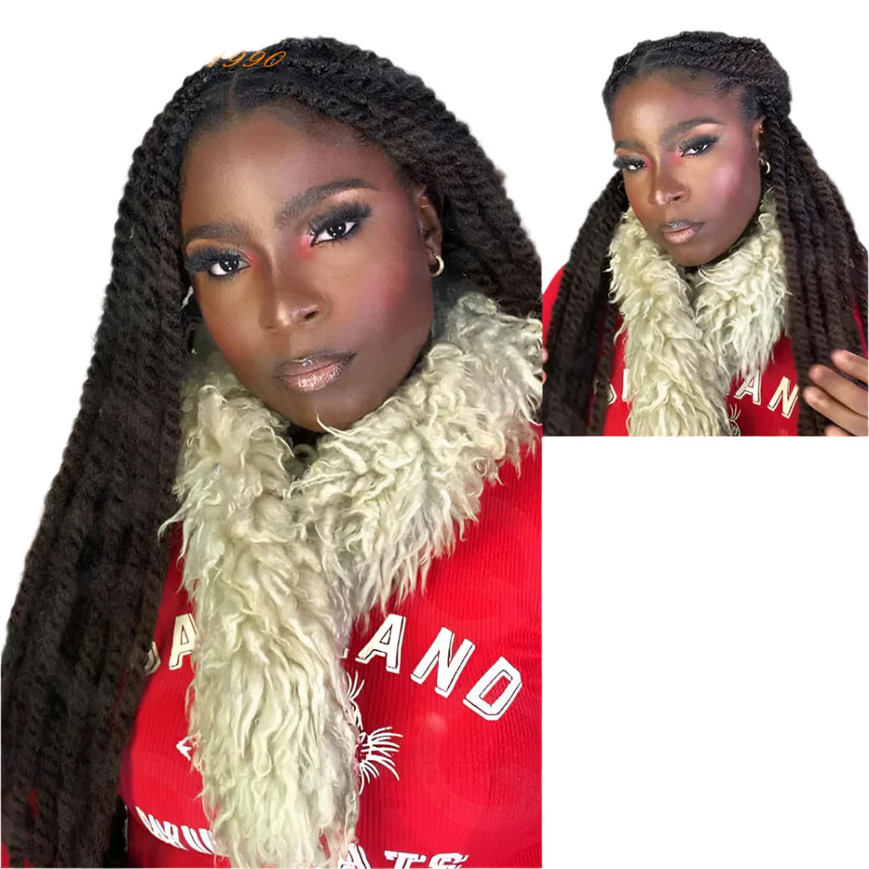 Afro Kinky Bulk Human Hair for Braiding & Dreadlocks | 100% Virgin Brazilian Remy Extensions (50g)