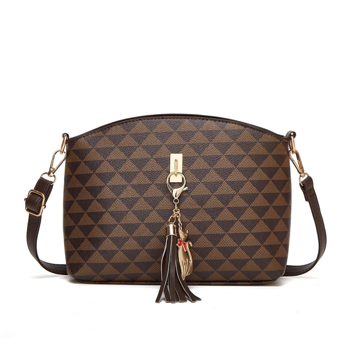 New Fashionable High-End Texture Women's Bag | European & American Style Single Shoulder & Crossbody Handbag (Portable Satchel)