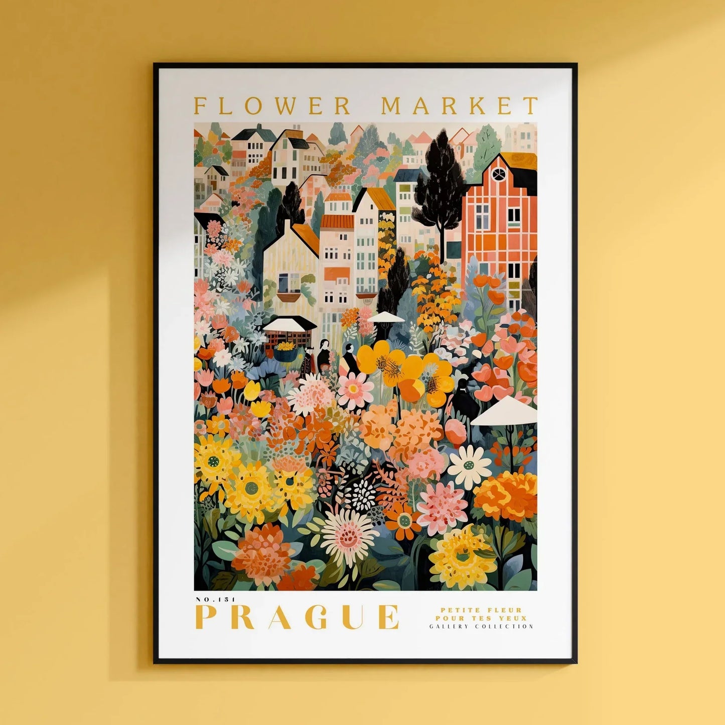 Amsterdam Flower Market Poster, Amsterdam Poster, Flower Market Print, Flower Wall Art, Botanical Poster, Floral Wall Art, Boho