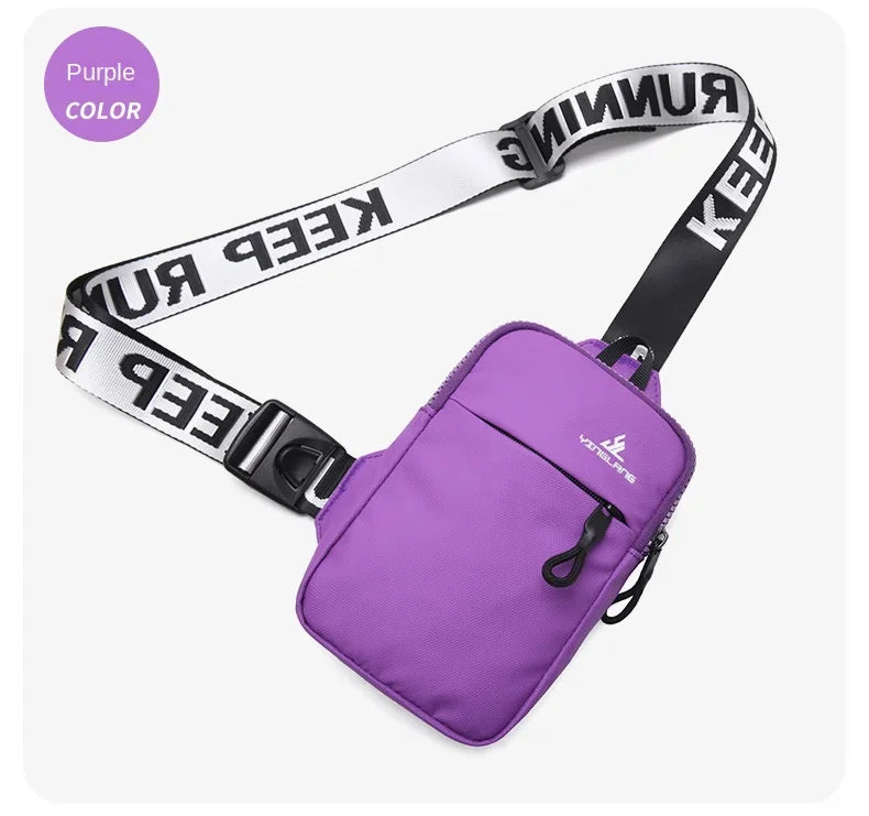 Small Chest Bag & Mobile Phone Bag | Outdoor Sports Mini Fashion Shoulder & Messenger Bag (Unisex Gift)