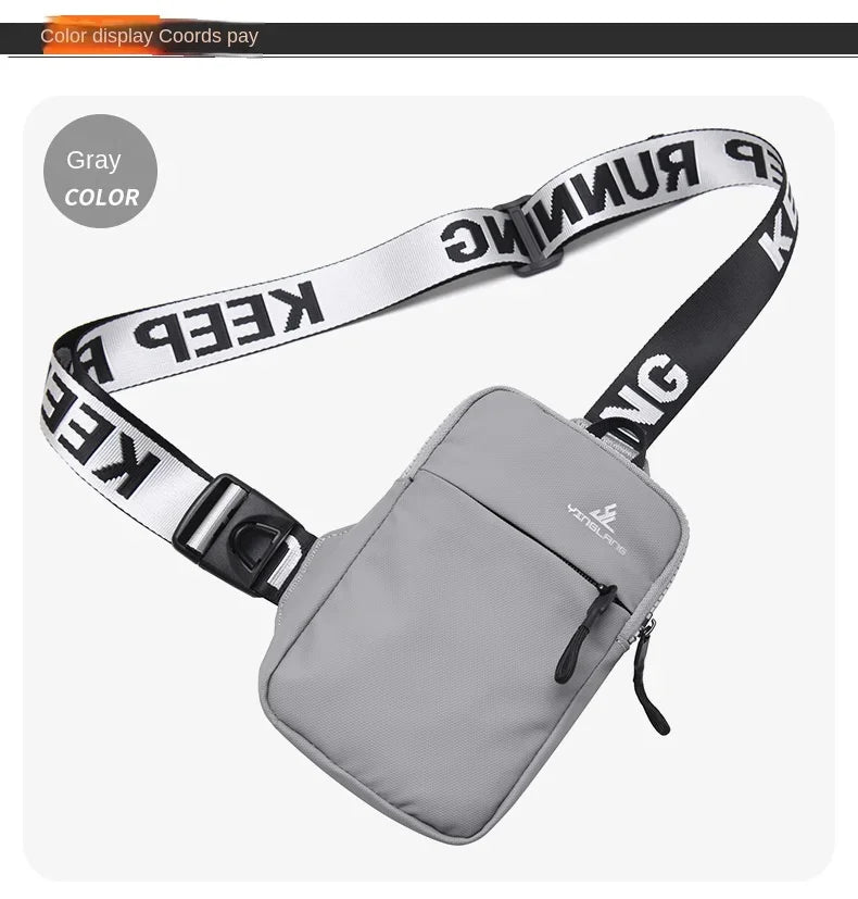 Small Chest Bag & Mobile Phone Bag | Outdoor Sports Mini Fashion Shoulder & Messenger Bag (Unisex Gift)