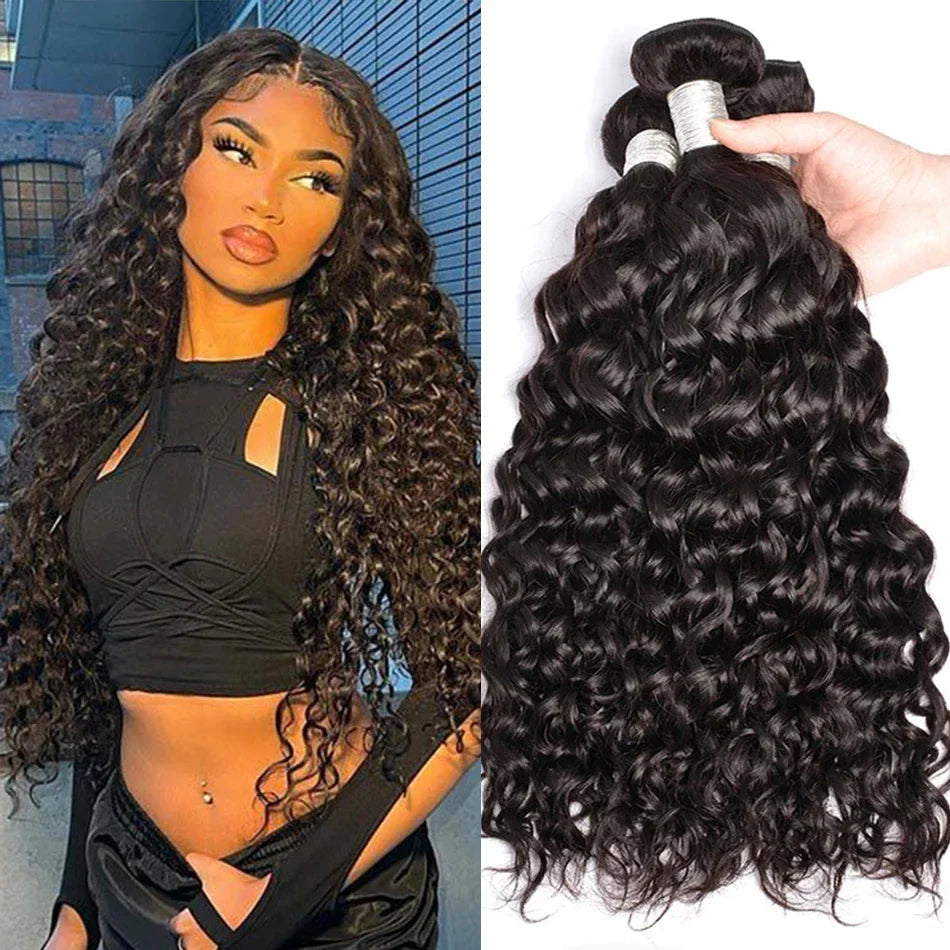 Short Bob Wig | Glueless 13x4 Lace Front Wig | Malaysian Remy Human Hair | Wet & Wavy | Ready to Wear