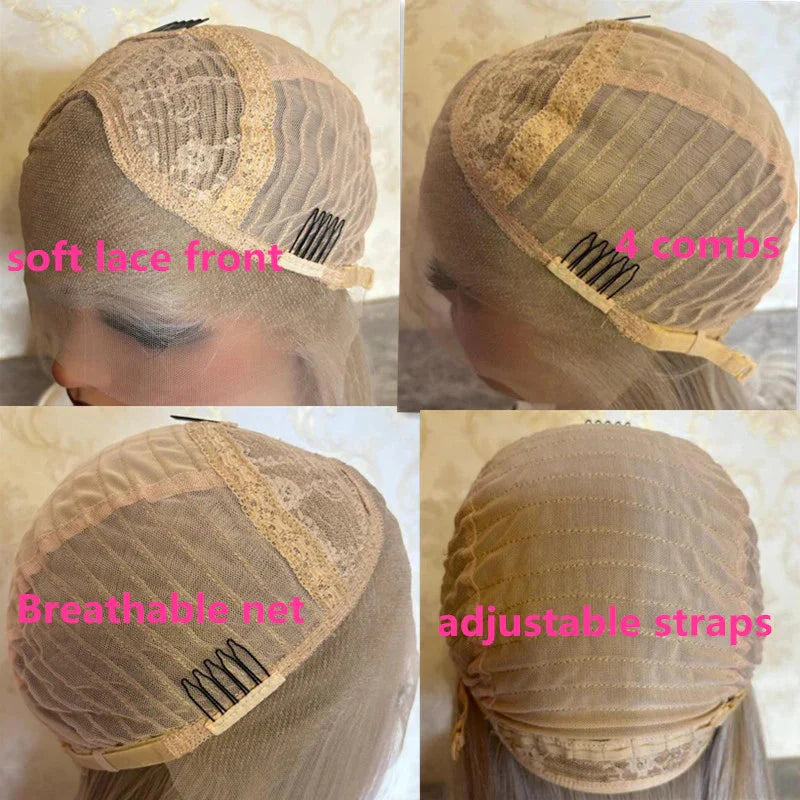 New in Synthetic Lace Wig Braided Wigs Natural Dark Wig For Black Women American African Wig Wholesale Cheap Full Lace 4 Braids