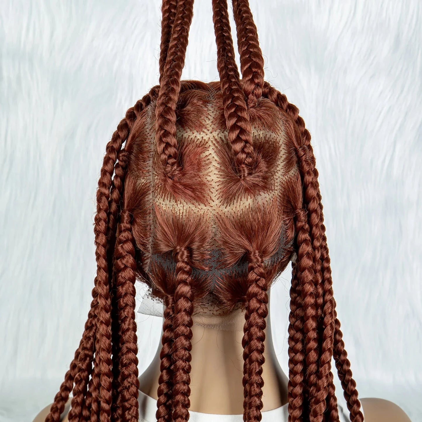 HD Lace Knotless Square Box Braids Wig | Full Lace | Baby Hair | Black Women