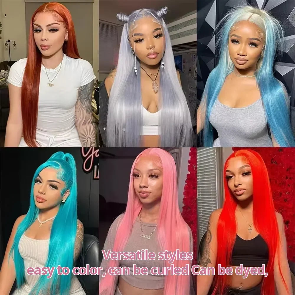 613 Honey Blonde Straight 13x6 HD Lace Frontal Human Hair Wig | Transparent Brazilian Remy 13x4 Lace Frontal for Women