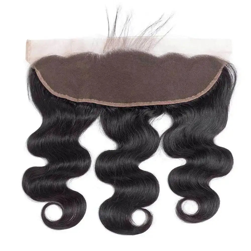 Straight & Body Wave HD Transparent Lace Frontal | 13x4 & 4x4 Lace Closure | Pre-Plucked Peruvian Human Hair
