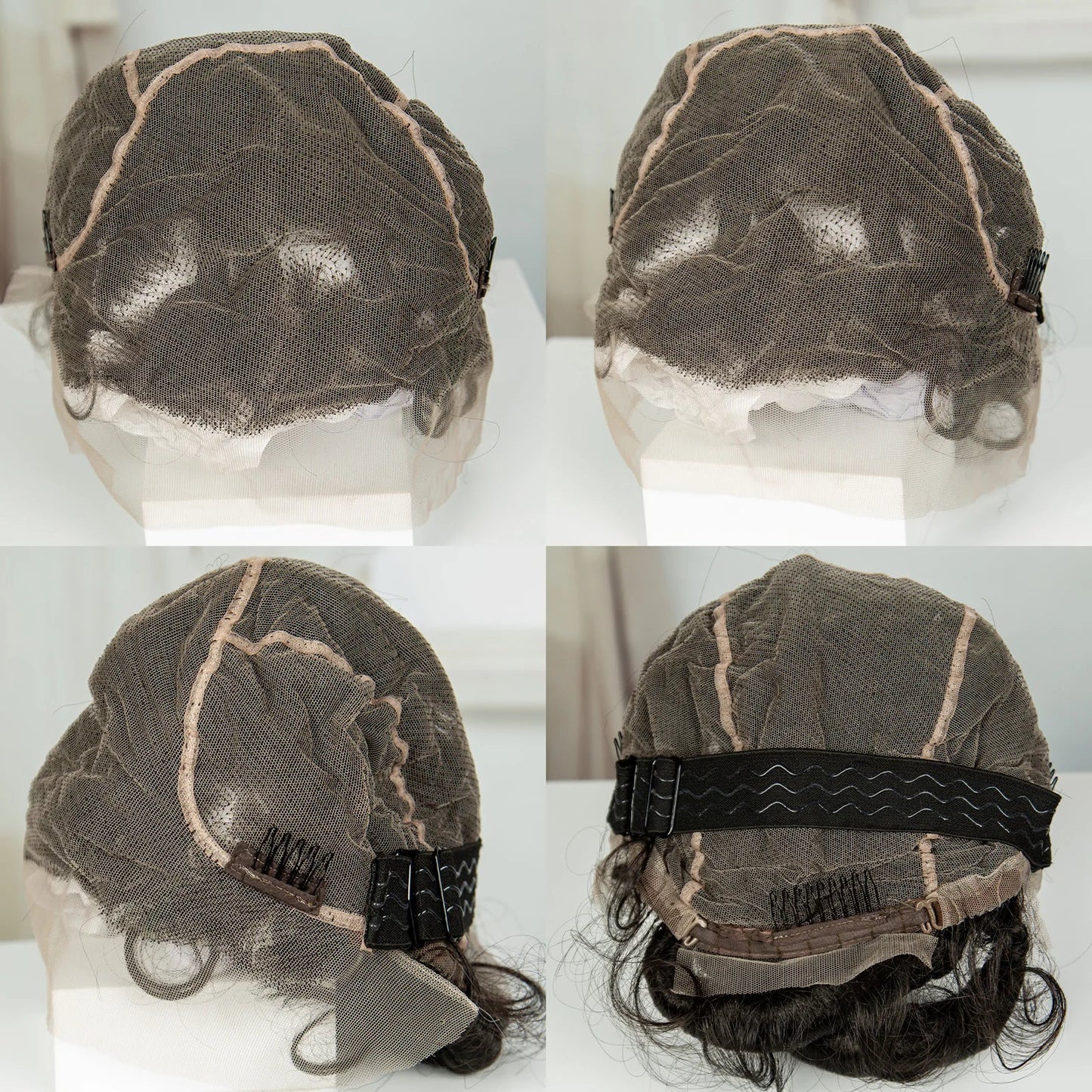 Natural Bantu Knotless Braids Wig | Transparent Full Lace | Baby Hair