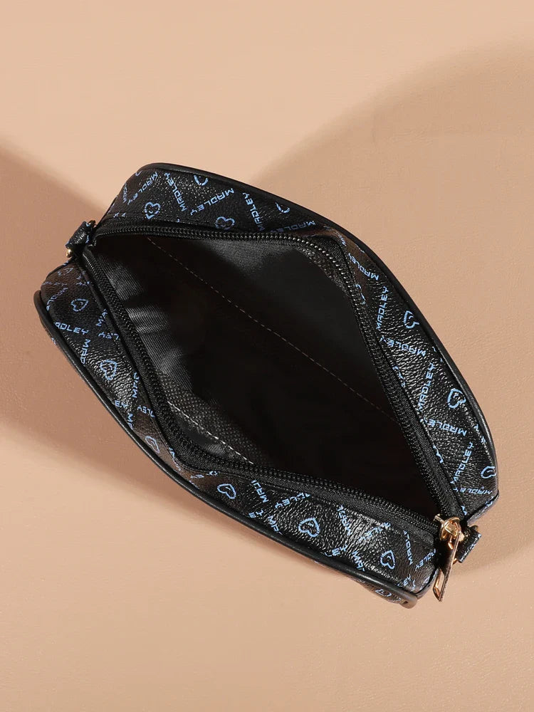 Fashion Multifunctional Small Crossbody Bag | Unisex Mini Wallet & Shoulder Bag for Daily Use & Travel (Plaid Pattern)