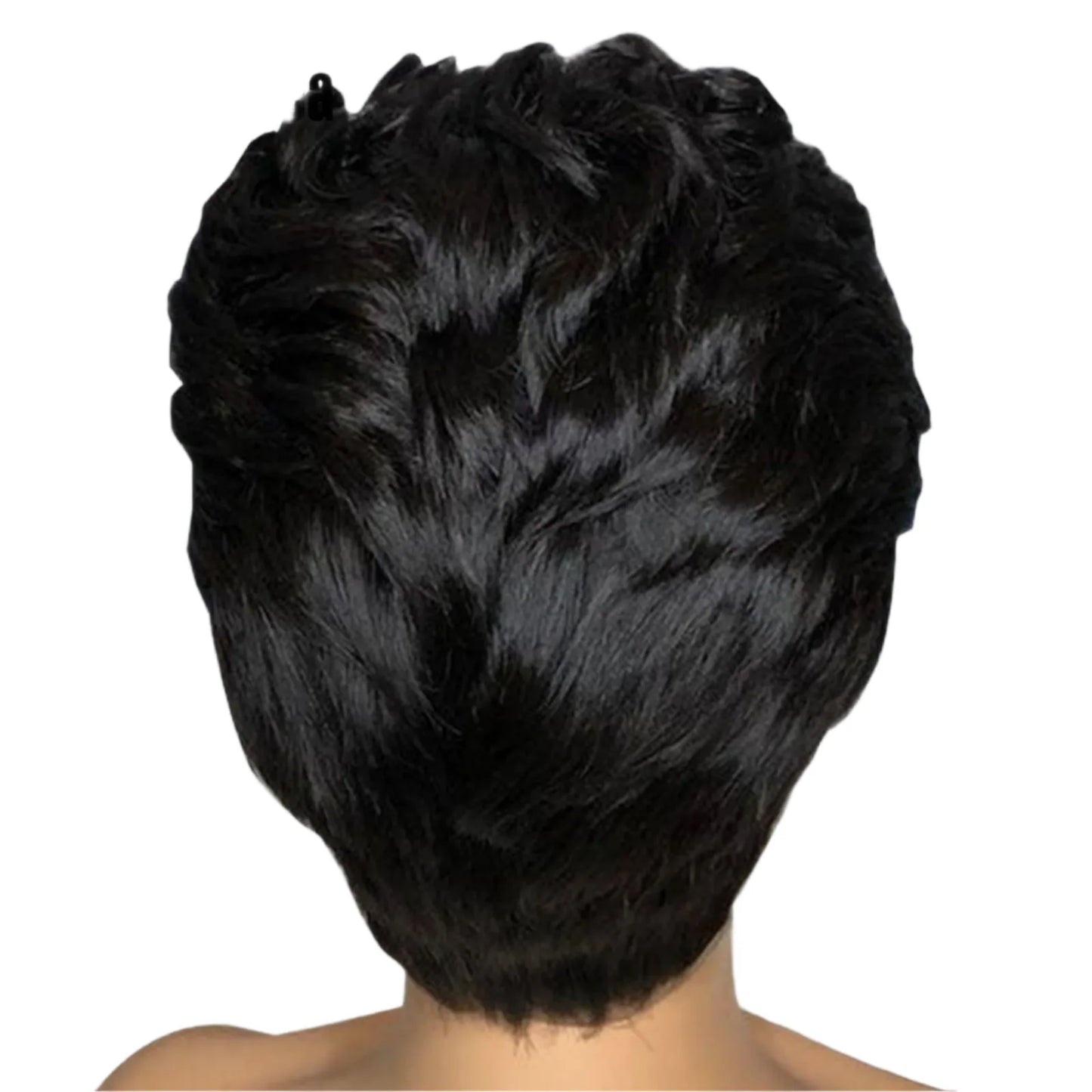 13x4 Side Part Pixie Cut Human Hair Wig | Wavy Short Bob Lace Front | 180% Density
