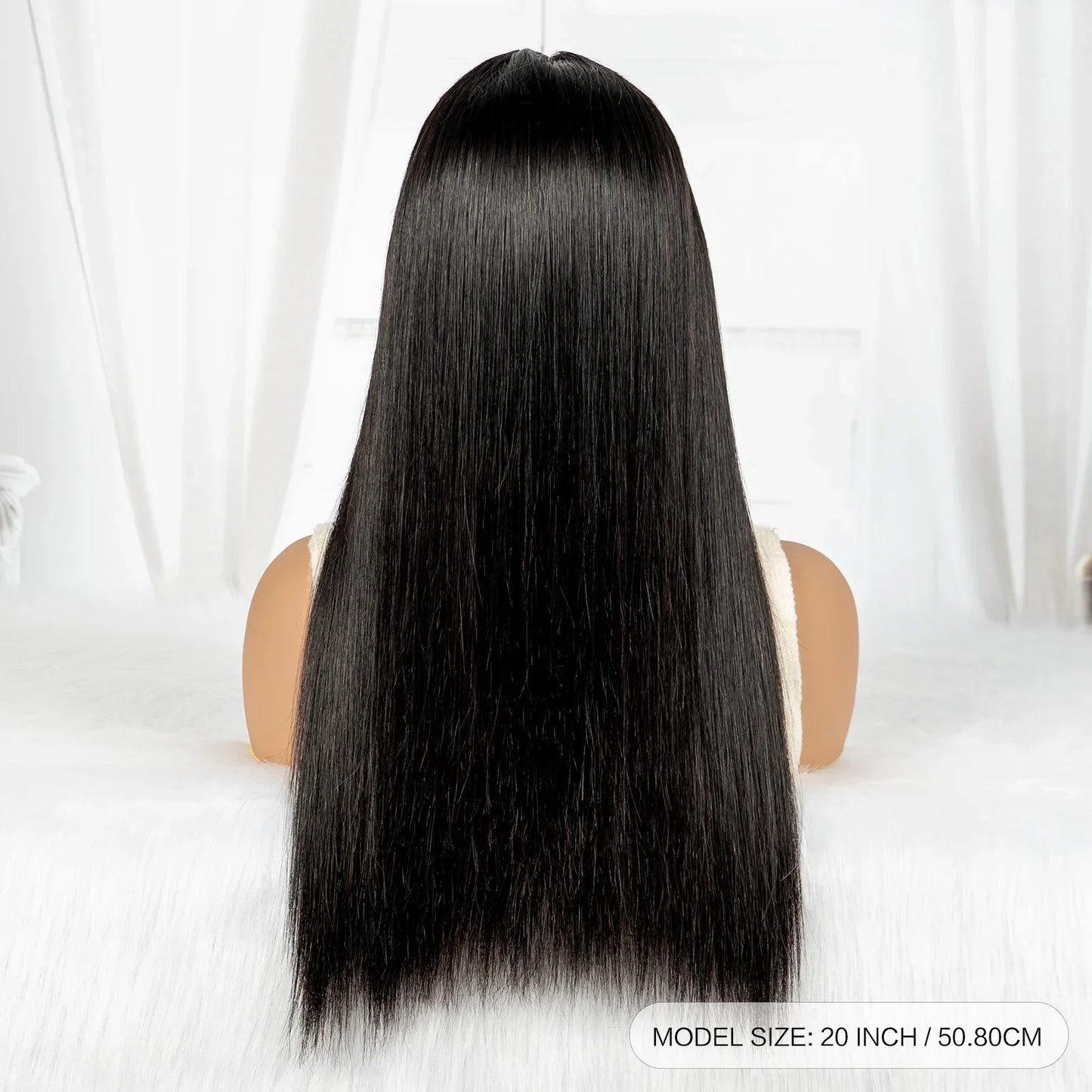 16A Double Drawn 1BT4 Chocolate Brown Bone Straight Wig | 2x6 Real HD Lace Raw Vietnamese Virgin Human Hair