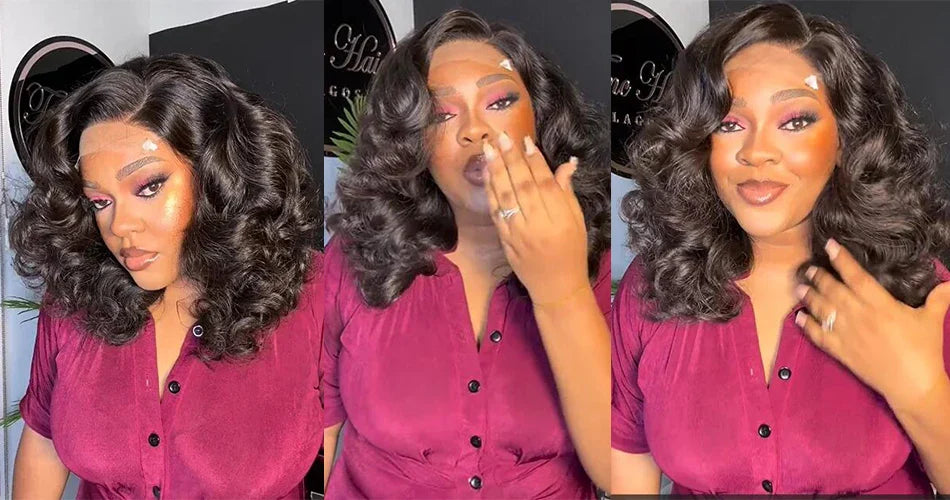 12A Raw Donor Vietnamese Hair 13x4 HD Lace Frontal Wig | 250% Density | Double Drawn | Bouncy Wave | Glueless