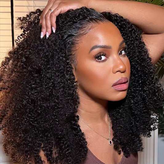 10A 9x6 Part Max M-Cap Glueless Jerry Curly Wig | Malaysian Remy Hair | Bleached Knots | Pre-Plucked | 180% Density | Ready to Wear