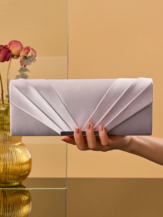 New Design Envelop Satin Evening Clutch Bag | Trade Luxury Shoulder Bags & Lady Party Purses for Wedding Dress Handbag