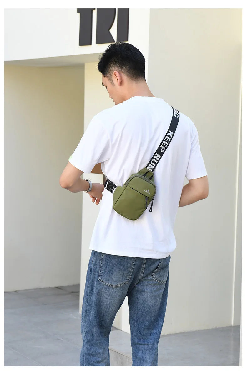 Small Chest Bag & Mobile Phone Bag | Outdoor Sports Mini Fashion Shoulder & Messenger Bag (Unisex Gift)