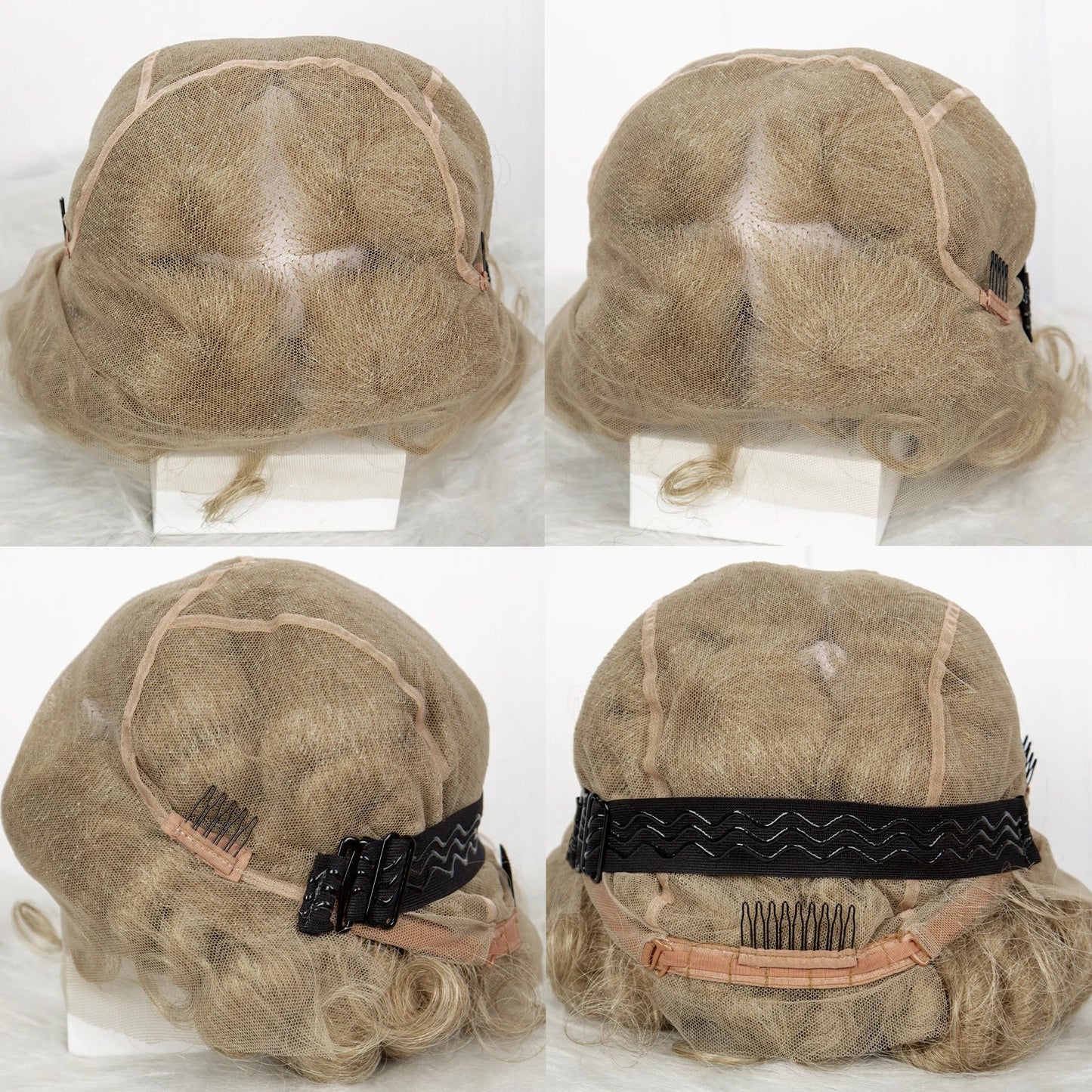 Short Cute Bantu Knotless Braids Wig | Transparent Full Lace | Handmade