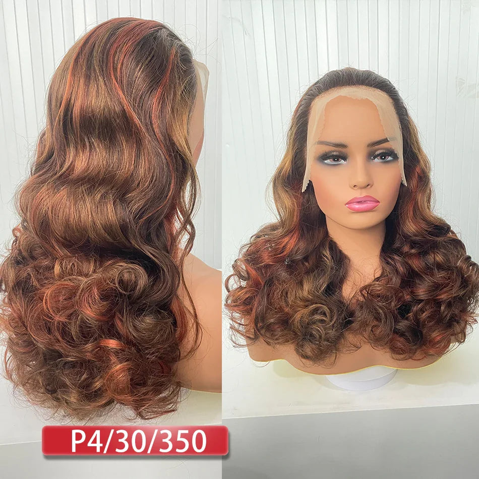 12A Double Drawn Bouncy Body Wave HD Lace Frontal Wig | 250% Density Glueless Vietnamese Raw Human Hair