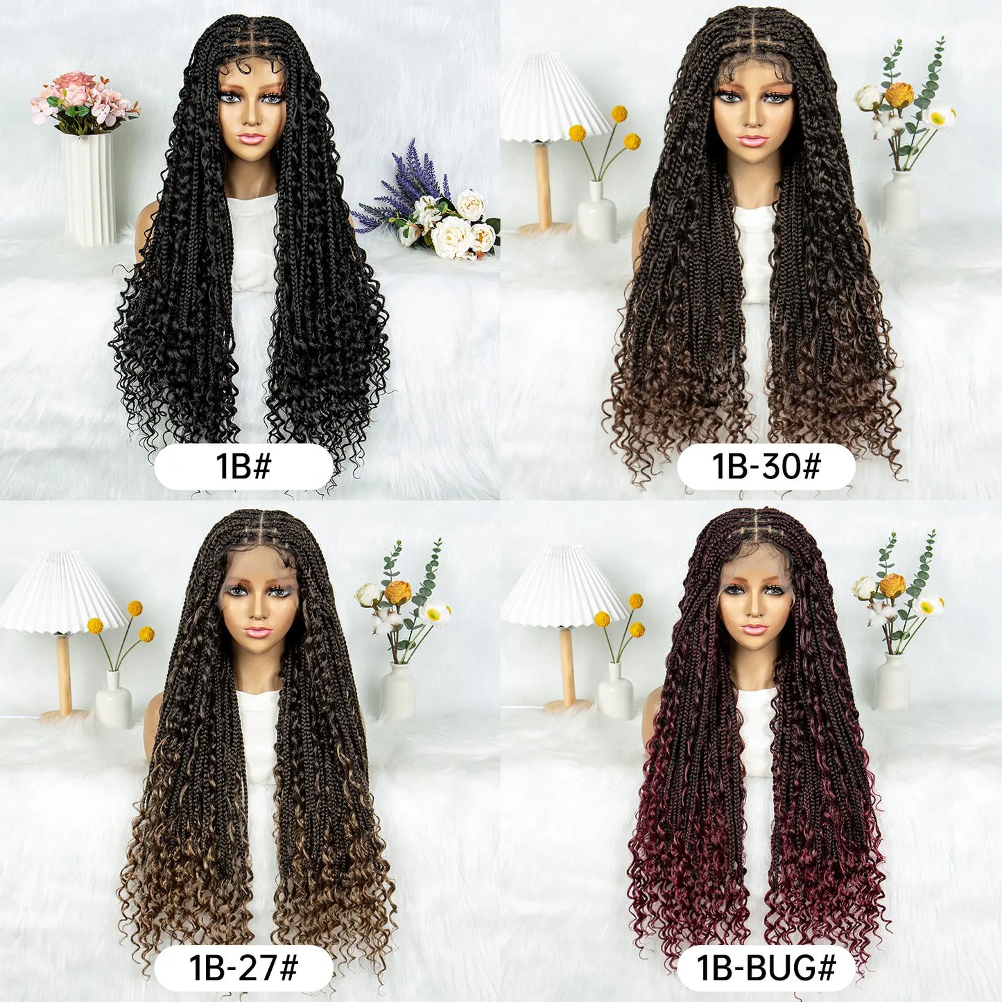 KIMA Box Twisted Dreadlocks Wig | Full Lace Front with Baby Hair