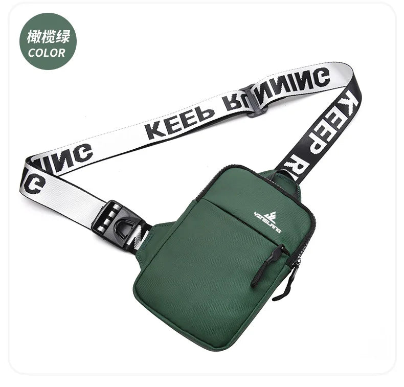 Small Chest Bag & Mobile Phone Bag | Outdoor Sports Mini Fashion Shoulder & Messenger Bag (Unisex Gift)
