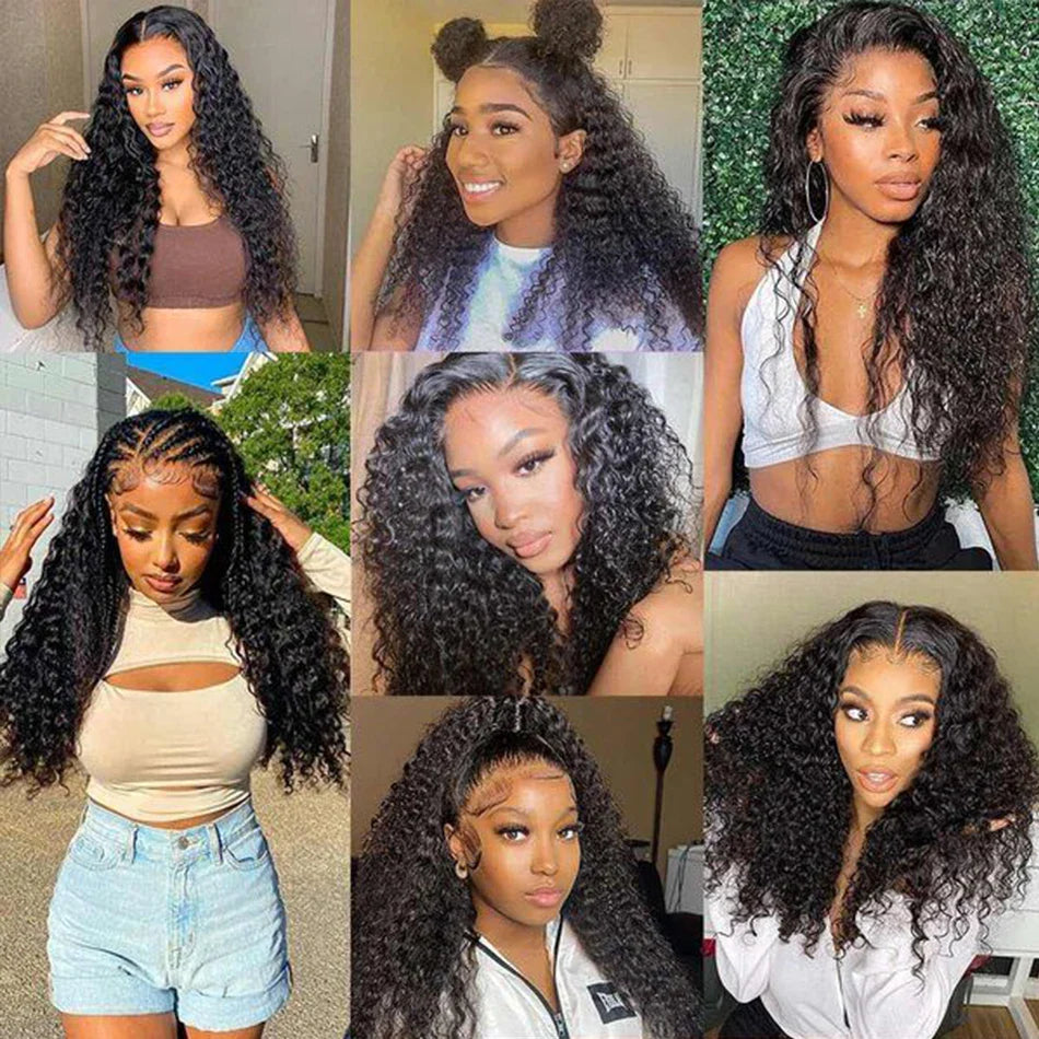 Short Bob Wig | Glueless 13x4 Lace Front Wig | Malaysian Remy Human Hair | Wet & Wavy | Ready to Wear