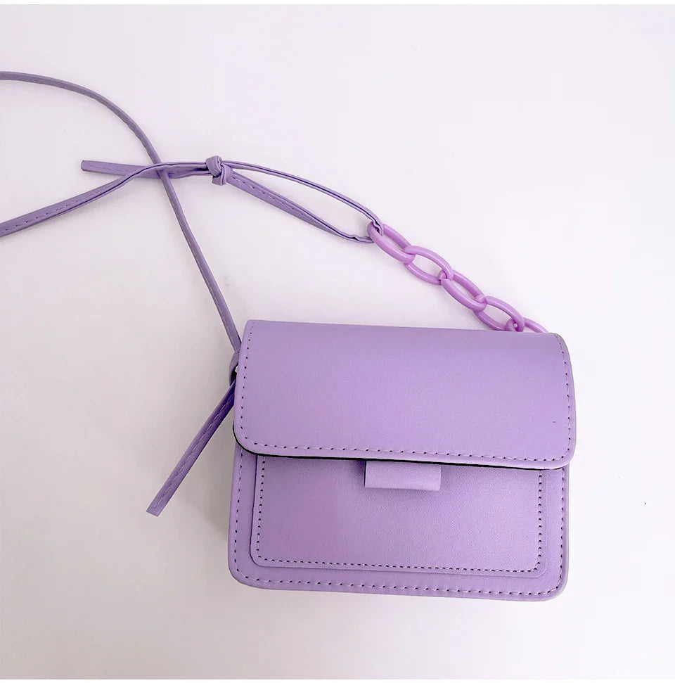 Fashion Brand Women's Small Crossbody Bag | Lightweight PU Leather Messenger Bag (Flap Handbag Purse, Summer Travel Bag for Female)