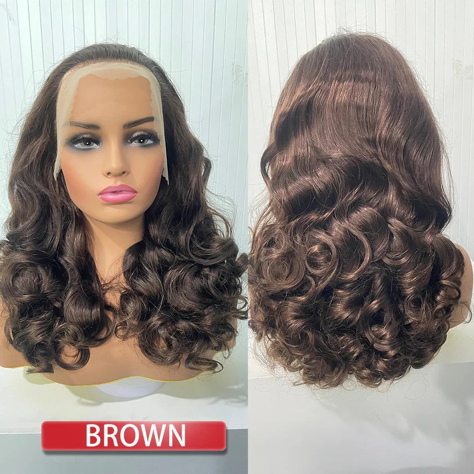 12A Double Drawn Bouncy Body Wave HD Lace Frontal Wig | 250% Density Glueless Vietnamese Raw Human Hair