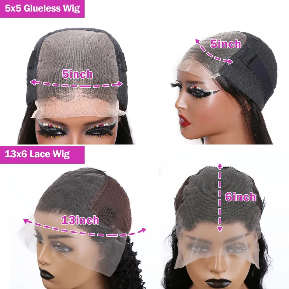 Straight | Human Hair | HD | Lace Frontal | Glueless | Ready To Wear | Brazilian | Preplucked