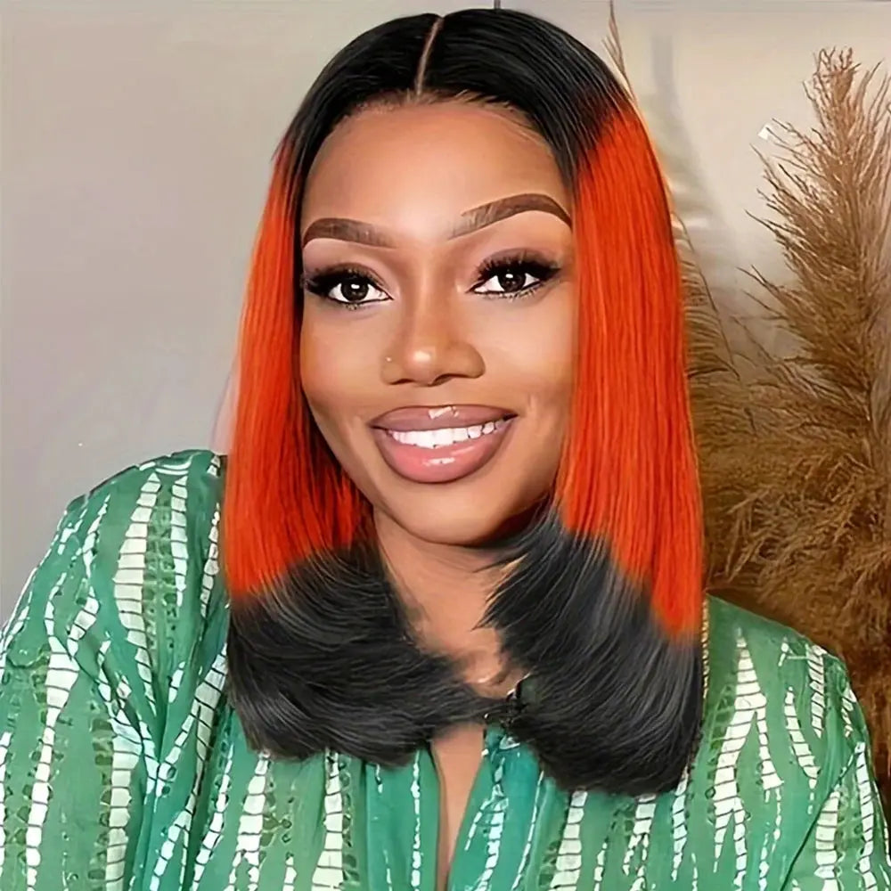 Straight | Short BoB | Lace Front | Human Hair | Glueless | Brazilian | Ready to Wear