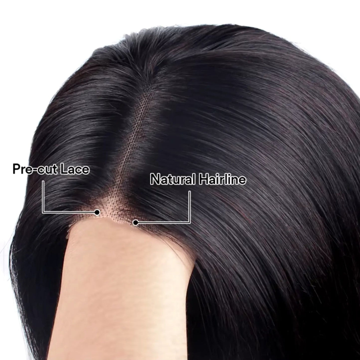 Water Wave Lace Front | Lace Closure | Black | Curly | HD Lace Frontal Human Hair | Glueless | Human Hair | Ready To Wear