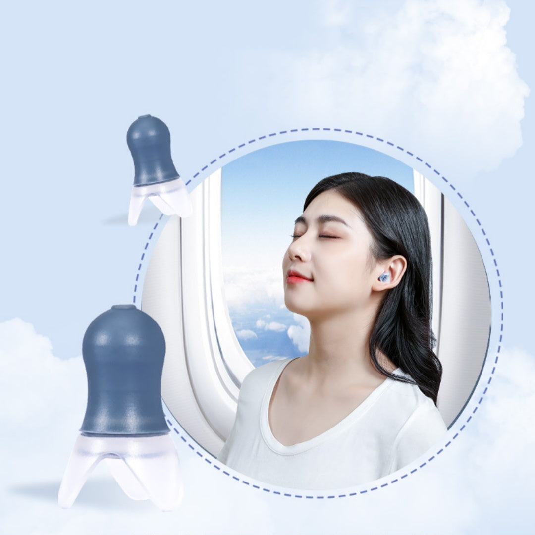 Pressure-relief Aviation-specific Earplugs For Reducing Cabin Pressure