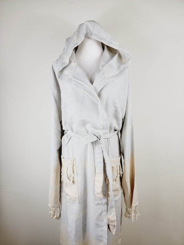 Unisex Robe, Beach or spa Robe with pockets - Ligh