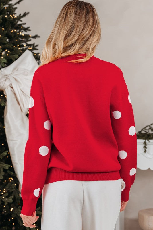 LET IT SNOW Christmas Holiday Sweater