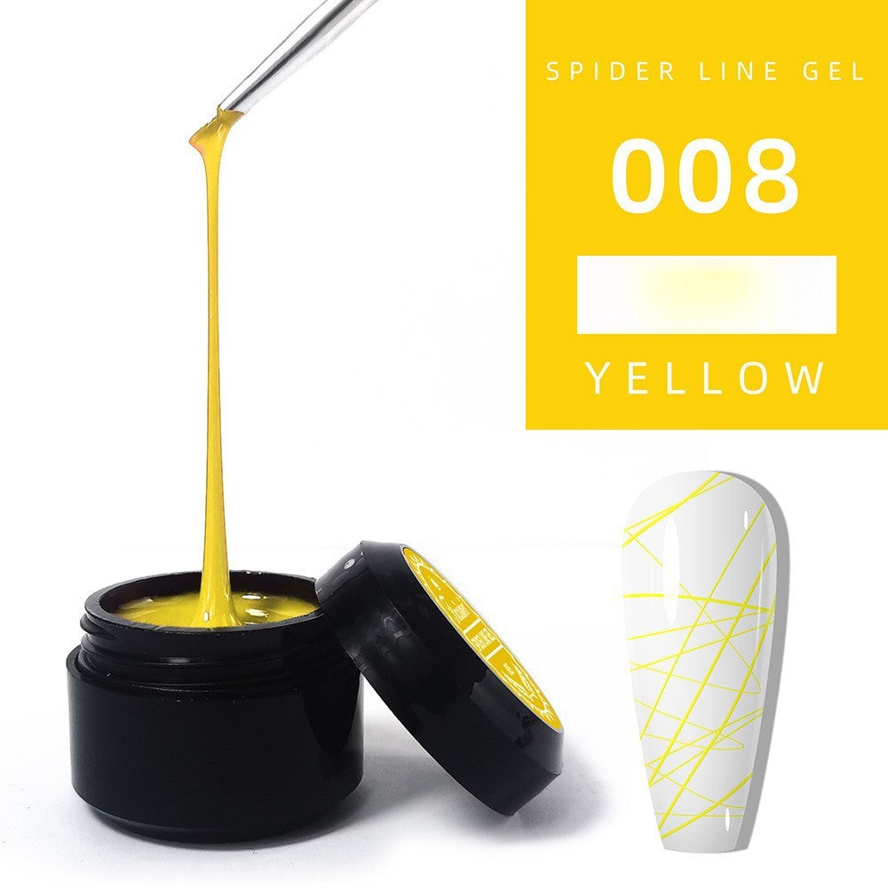 1060 Nail Art Elastic Brushed Glue Nail Polish Glue Phototherapy Nail Spider Glue Metal Painted Glue Wire Pulling Glue Silk Glue Press on Nails