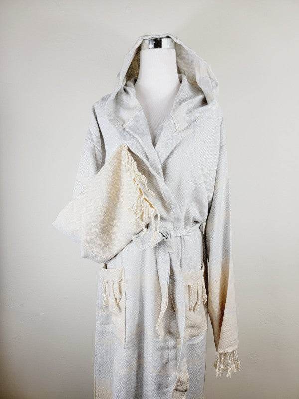Unisex Robe, Beach or spa Robe with pockets - Ligh