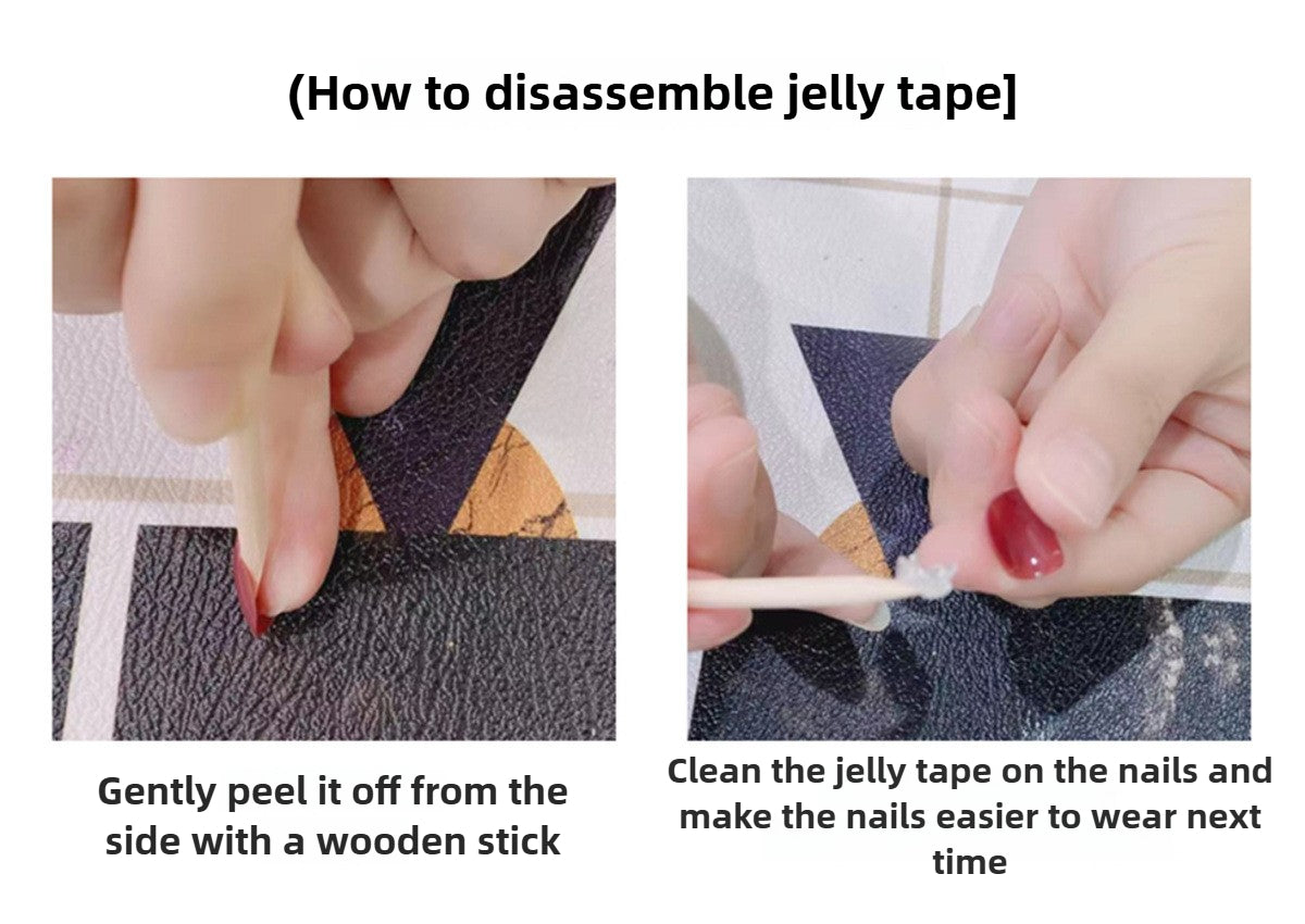 0999- Handmade press on nails fake nails removable