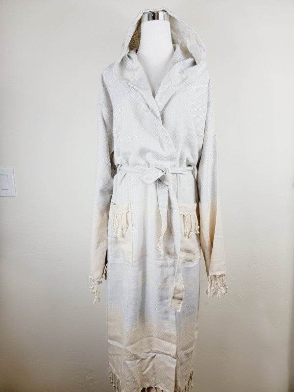 Unisex Robe, Beach or spa Robe with pockets - Ligh