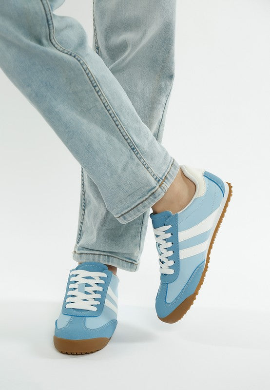 Peak Burn Casual Lace-Up Sneakers