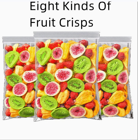 Premium Fruit Crisps Mixed Pack Freeze-Dried Dehydrated Assorted Fruits And Vegetables, Snack Delight